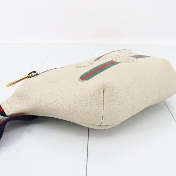 Gucci Grained Calfskin Small Logo Belt Bag eith COA - Picture 5 of 16